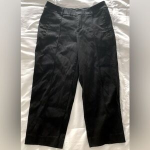 Time & Tru Women’s Black Pants, Slacks, 63% Cotton, Rayon/Spandex; Size 8
